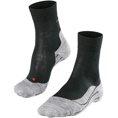 FALKE RU4 WOOL Women's Socks Black/Grey 0